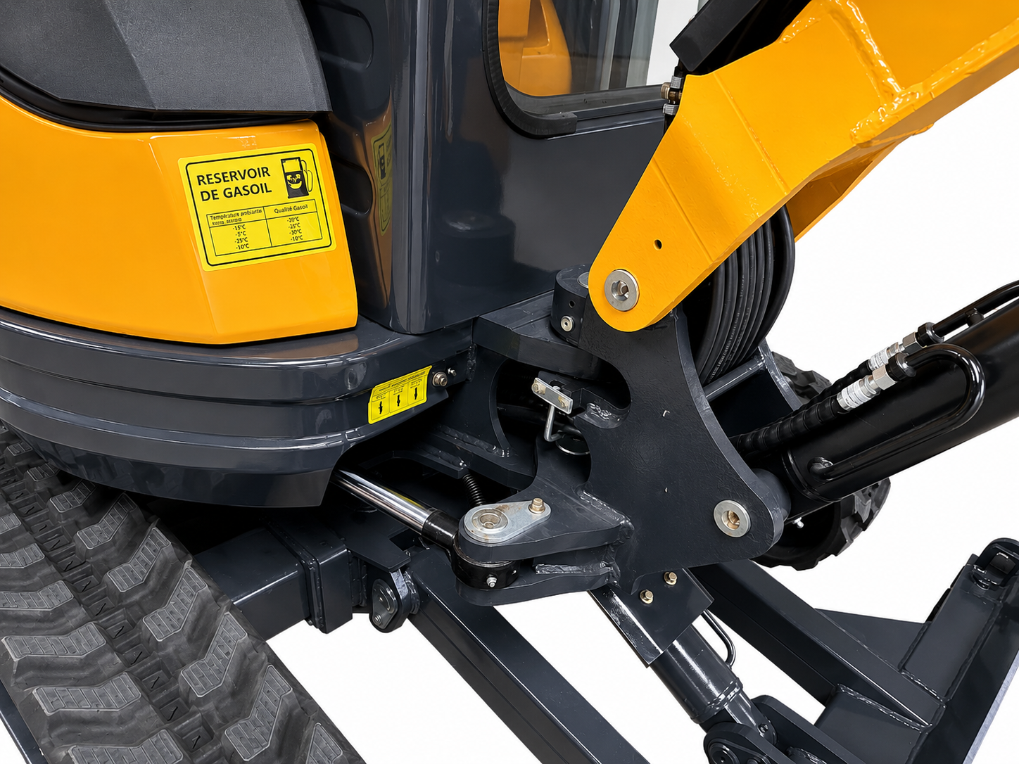 Set Minibagger TERRA CS28.R + Maschinenanhänger Saris Magnum 3.500 kg – Image 17