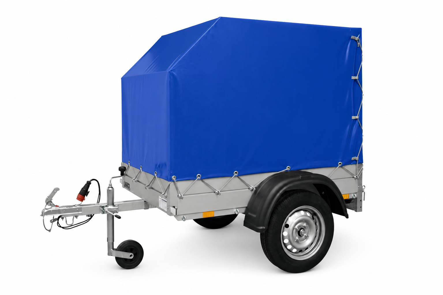PKW Anhänger Tieflader Alu GT 500 kg, Ladefläche 1,51 x 1,01 m + Aktionsplane 120