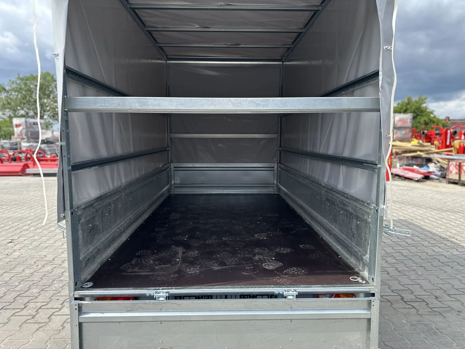 Temared 2-Achser Anhänger 300 × 150 mit Plane – Image 6